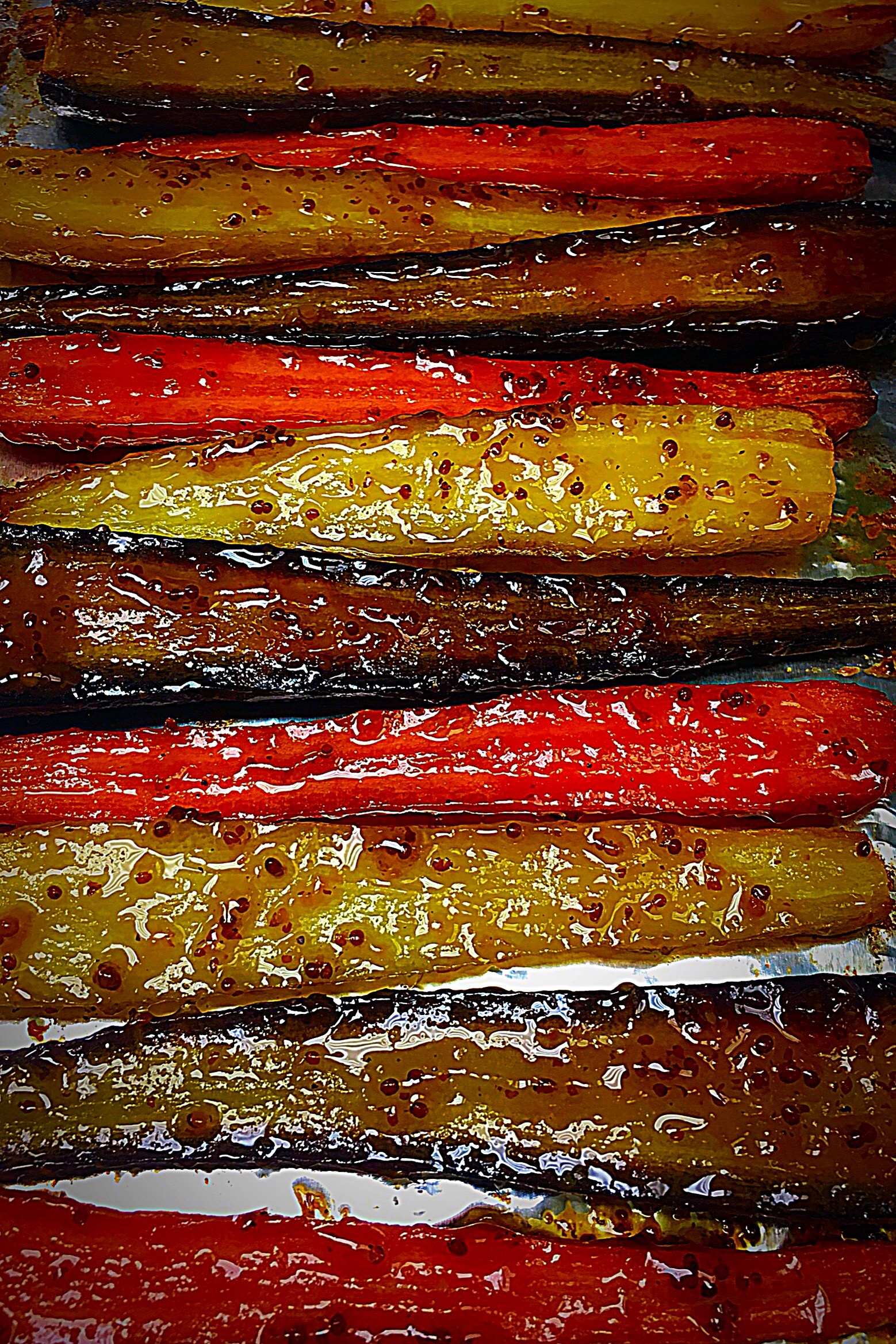 Roasted Homegrown Carrots