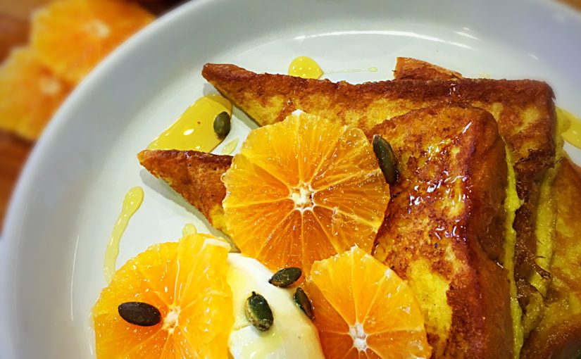 French Toast & Clementines (& how I met the beautiful Miss Alison Davies)